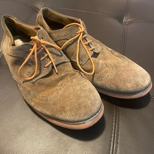 Brown Suede men’s dress shoes